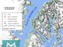 Carte du Trek en terre inuit au Groenland Est - édition 2024