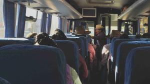 Le bus de Cuzco à Ocongate