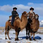 Désert de Gobi en Hiver