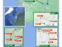 Carte du trek pédestre "A pied à travers la Norvège"