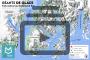 Carte du trek sur la côte Est de Groenland